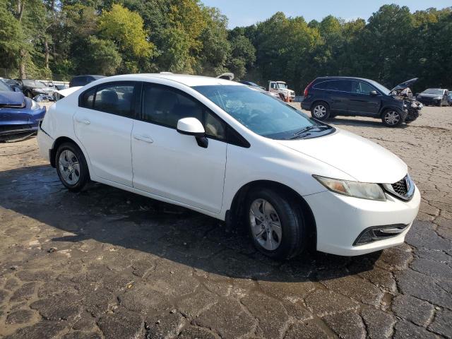 19XFB2F50DE004095 - 2013 HONDA CIVIC LX WHITE photo 4
