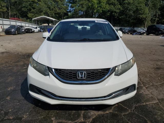 19XFB2F50DE004095 - 2013 HONDA CIVIC LX WHITE photo 5