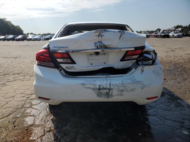 19XFB2F50DE004095 - 2013 HONDA CIVIC LX WHITE photo 6