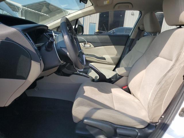 19XFB2F50DE004095 - 2013 HONDA CIVIC LX WHITE photo 7