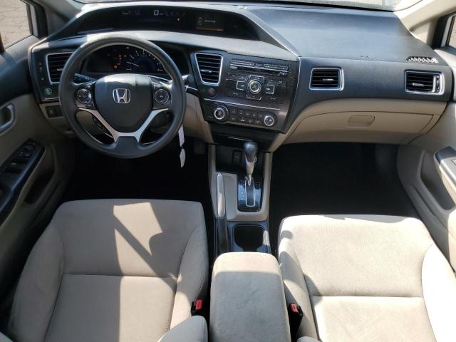 19XFB2F50DE004095 - 2013 HONDA CIVIC LX WHITE photo 8