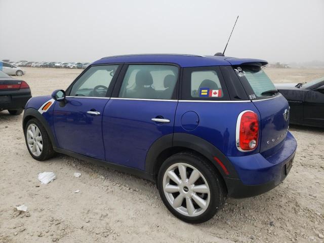 WMWZB3C53FWR45120 - 2015 MINI COOPER COUNTRYMAN BLUE photo 2