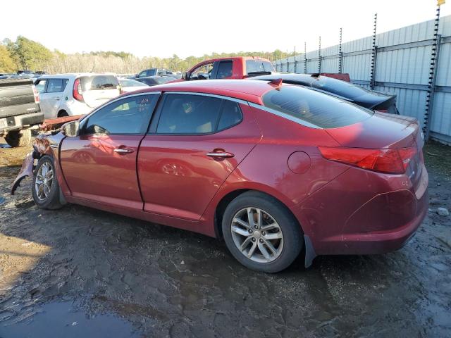 5XXGM4A71DG210150 - 2013 KIA OPTIMA LX RED photo 2