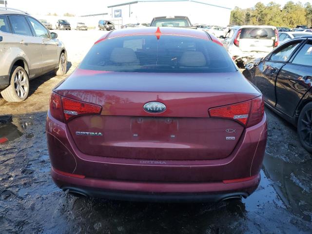 5XXGM4A71DG210150 - 2013 KIA OPTIMA LX RED photo 6