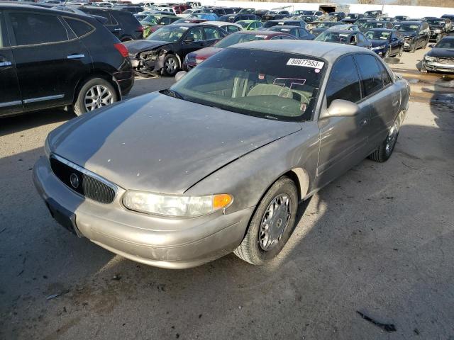 2G4WS52J711236024 - 2001 BUICK CENTURY CUSTOM TAN photo 1