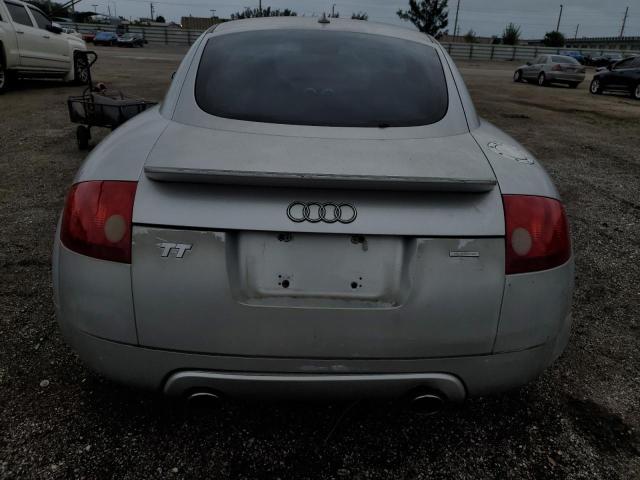 TRUUC28N4Y1011647 - 2000 AUDI TT QUATTRO SILVER photo 6