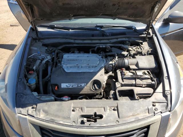 1HGCP36848A042458 - 2008 HONDA ACCORD EXL GRAY photo 11