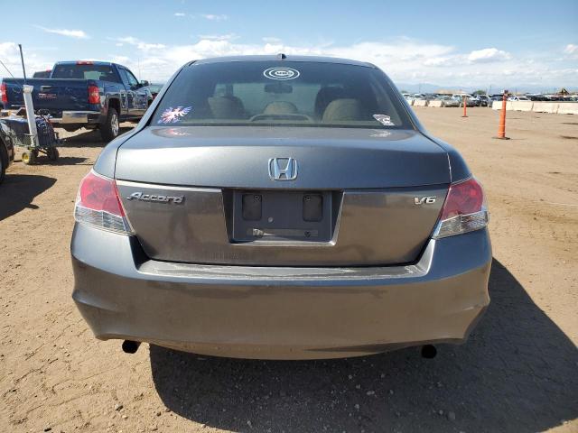 1HGCP36848A042458 - 2008 HONDA ACCORD EXL GRAY photo 6