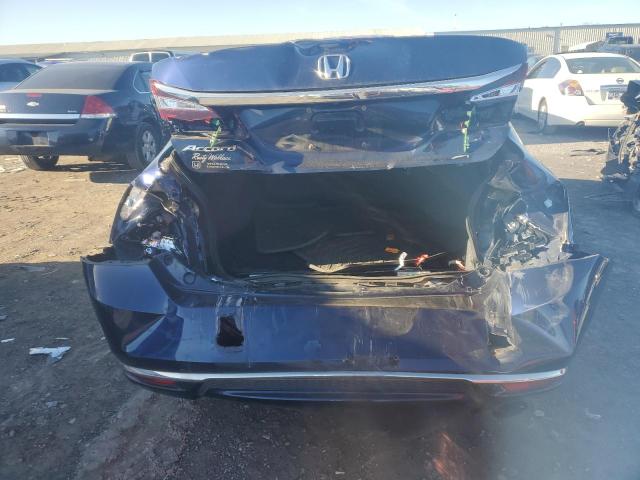 1HGCR2F75GA134009 - 2016 HONDA ACCORD EX BLUE photo 6