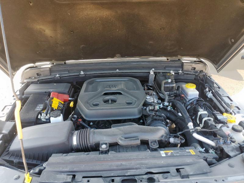 1C4HJXDN8PW628152 - 2023 JEEP WRANGLER SPORT Մոխրագույն լուսանկար 12