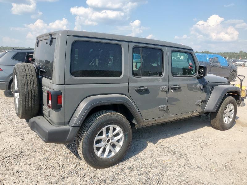 1C4HJXDN8PW628152 - 2023 JEEP WRANGLER SPORT Մոխրագույն լուսանկար 3