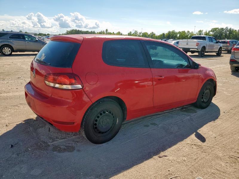 WVWBA7AJ2AW359760 - 2010 VOLKSWAGEN GOLF RED photo 3