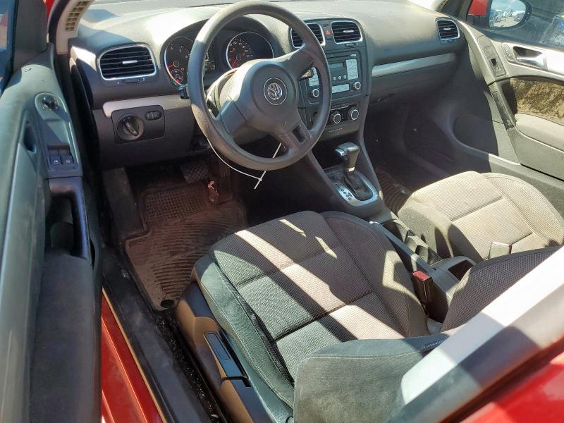 WVWBA7AJ2AW359760 - 2010 VOLKSWAGEN GOLF RED photo 8