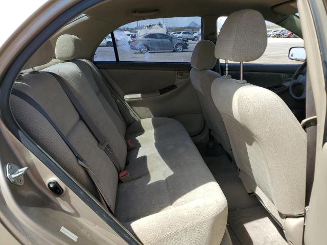 1NXBR32E64Z337047 - 2004 TOYOTA COROLLA CE BEIGE photo 10