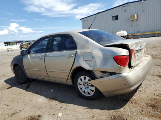 1NXBR32E64Z337047 - 2004 TOYOTA COROLLA CE BEIGE photo 2