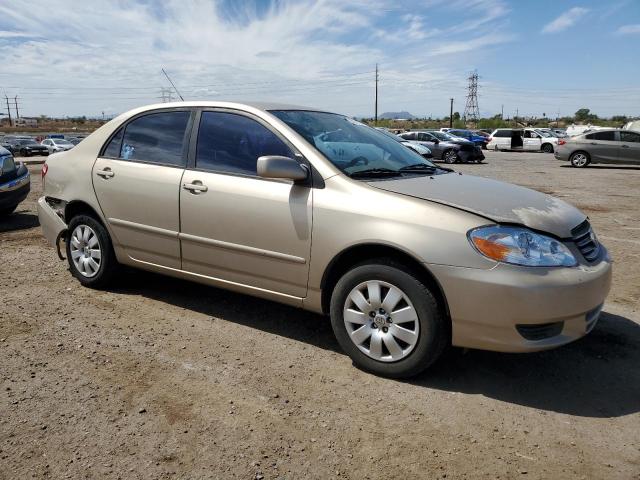 1NXBR32E64Z337047 - 2004 TOYOTA COROLLA CE BEIGE photo 4