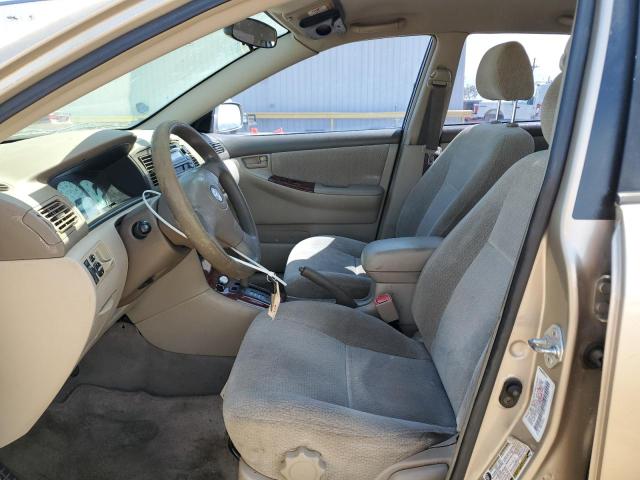 1NXBR32E64Z337047 - 2004 TOYOTA COROLLA CE BEIGE photo 7