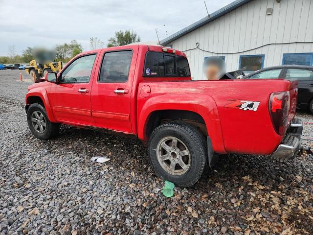 1GCHTDFE7B8121309 - 2011 CHEVROLET COLORADO LT RED photo 2