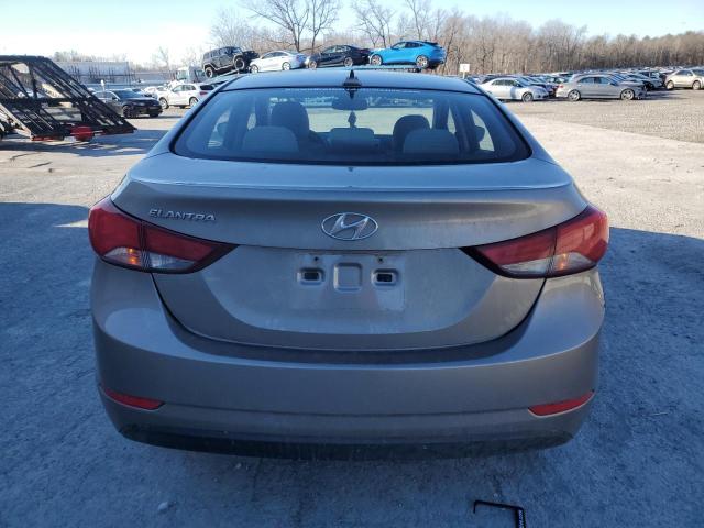 5NPDH4AE7GH744736 - 2016 HYUNDAI ELANTRA SE GOLD photo 6