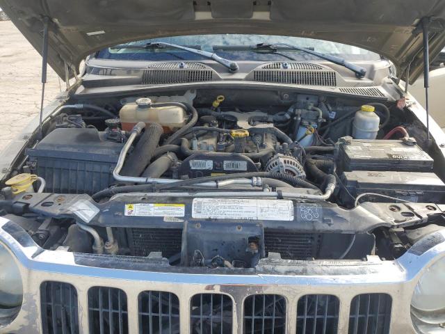 1J8GL48546W187674 - 2006 JEEP LIBERTY SPORT BEIGE photo 12