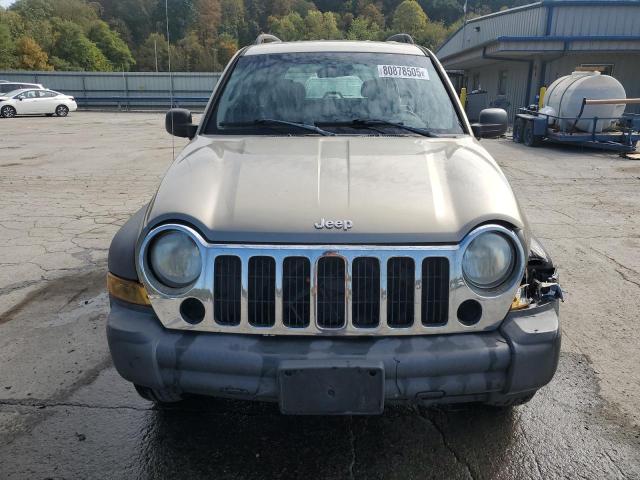 1J8GL48546W187674 - 2006 JEEP LIBERTY SPORT BEIGE photo 5