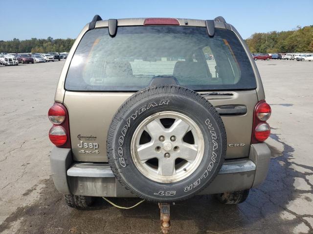 1J8GL48546W187674 - 2006 JEEP LIBERTY SPORT BEIGE photo 6
