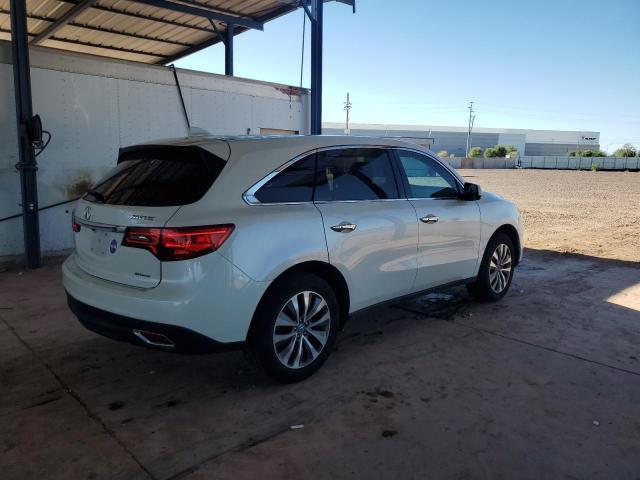 5FRYD4H44EB011869 - 2014 ACURA MDX TECHNOLOGY 白色 照片 3