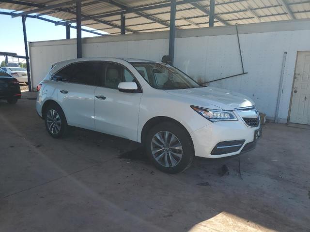 5FRYD4H44EB011869 - 2014 ACURA MDX TECHNOLOGY 白色 照片 4