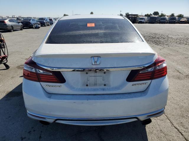 1HGCR2F56GA174825 - 2016 HONDA ACCORD SPORT أبيض صورة 6