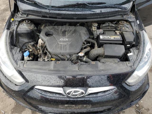 KMHCT5AE9EU184085 - 2014 HYUNDAI ACCENT GLS BLACK photo 11