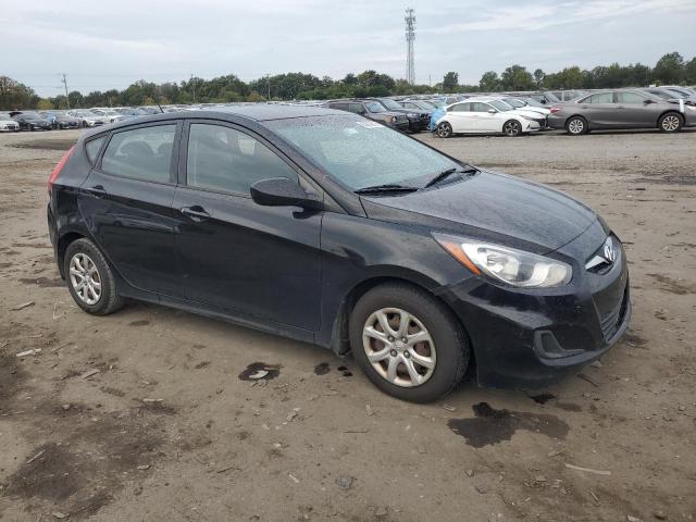 KMHCT5AE9EU184085 - 2014 HYUNDAI ACCENT GLS BLACK photo 4