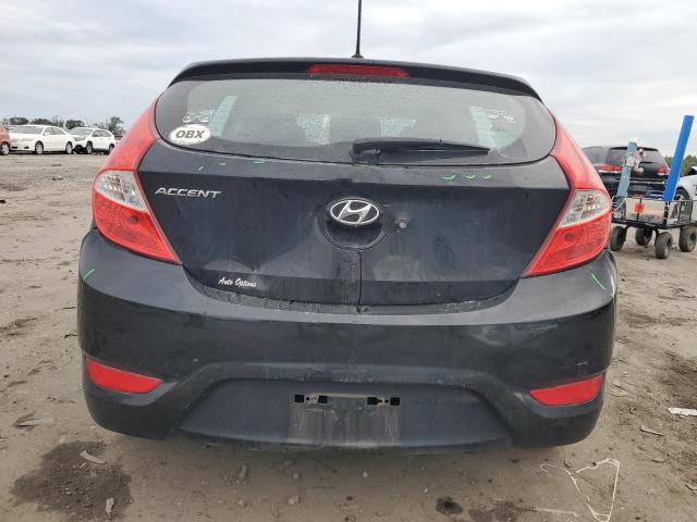 KMHCT5AE9EU184085 - 2014 HYUNDAI ACCENT GLS BLACK photo 6