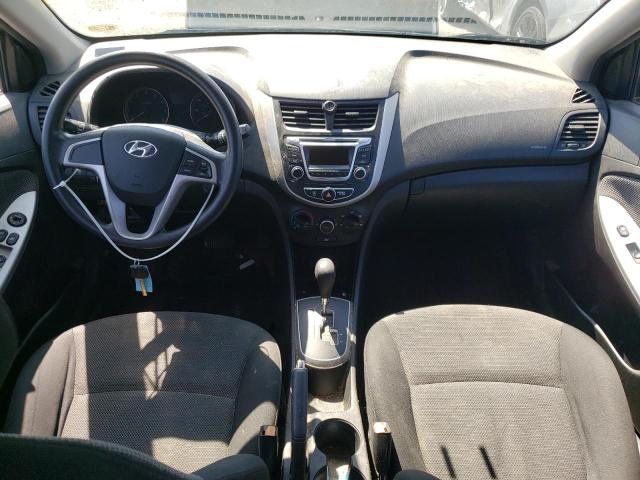 KMHCT5AE9EU184085 - 2014 HYUNDAI ACCENT GLS BLACK photo 8