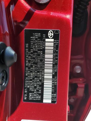 5YFB4MDE0SP334533 - 2025 TOYOTA COROLLA LE 红色 照片 12