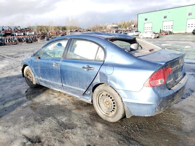 2HGFA16498H026919 - 2008 HONDA CIVIC DX-G BLUE photo 2