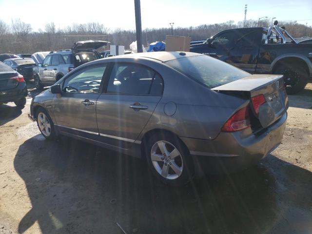 1HGFA16888L003749 - 2008 HONDA CIVIC EX GRAY photo 2