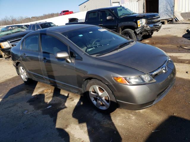 1HGFA16888L003749 - 2008 HONDA CIVIC EX GRAY photo 4