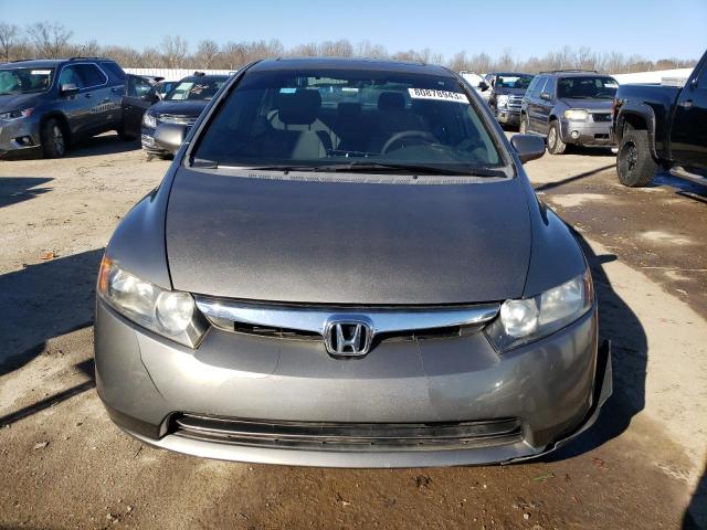 1HGFA16888L003749 - 2008 HONDA CIVIC EX GRAY photo 5