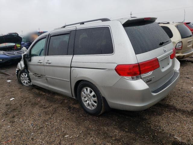 5FNRL38679B025775 - 2009 HONDA ODYSSEY EXL SILVER photo 2