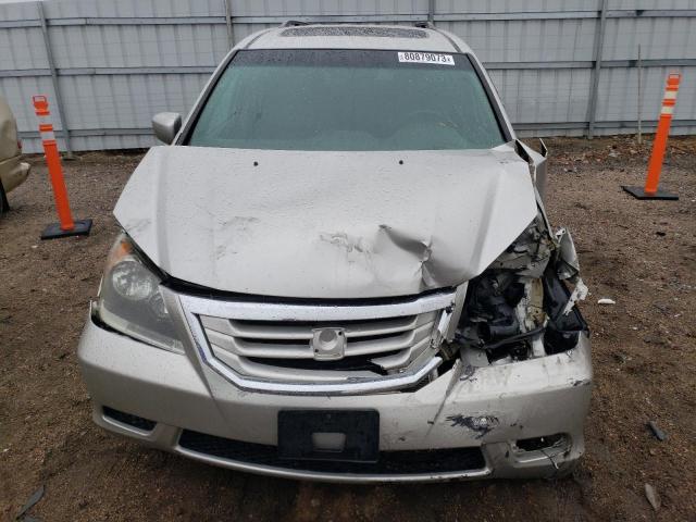 5FNRL38679B025775 - 2009 HONDA ODYSSEY EXL SILVER photo 5