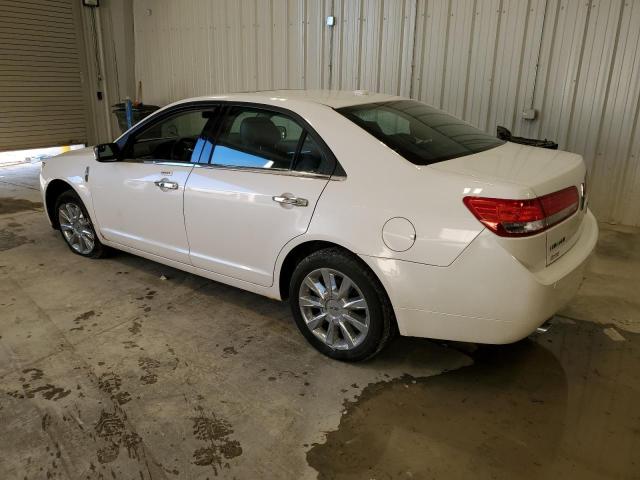 3LNHL2GC0BR776259 - 2011 LINCOLN MKZ WHITE photo 2