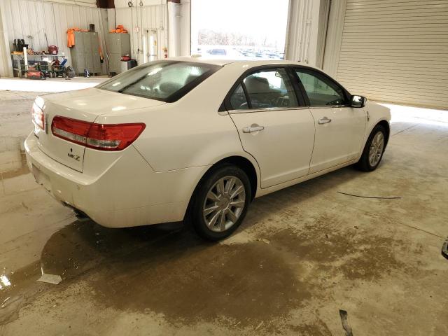 3LNHL2GC0BR776259 - 2011 LINCOLN MKZ WHITE photo 3