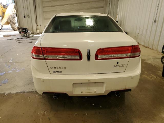 3LNHL2GC0BR776259 - 2011 LINCOLN MKZ WHITE photo 6