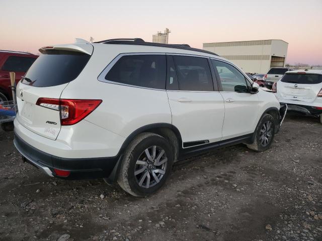 5FNYF6H58KB040304 - 2019 HONDA PILOT EXL WHITE photo 3