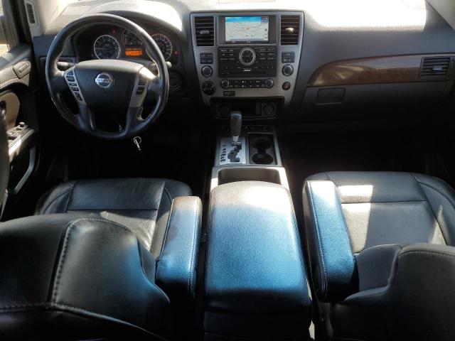 5N1AA0NE4FN605541 - 2015 NISSAN ARMADA PLATINUM შავი ფოტო 8