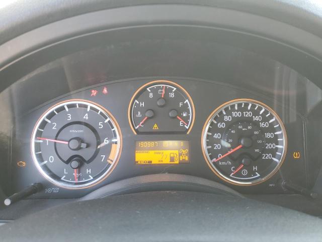 5N1AA0NE4FN605541 - 2015 NISSAN ARMADA PLATINUM შავი ფოტო 9