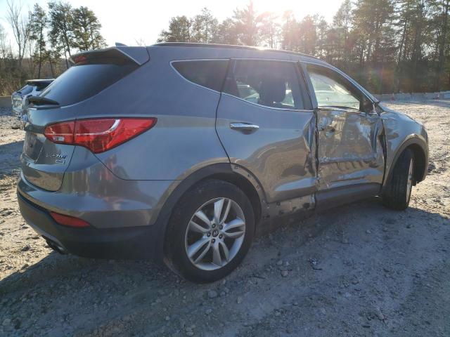 5XYZWDLA5EG192812 - 2014 HYUNDAI SANTA FE S GRAY photo 3