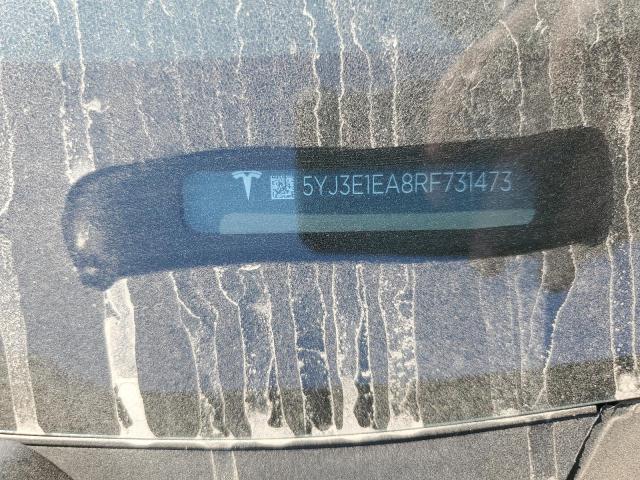 5YJ3E1EA8RF731473 - 2024 TESLA MODEL 3 Қара фото 12