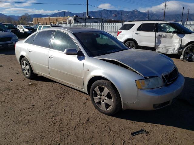 WAULD64BX2N091684 - 2002 AUDI A6 2.7T QUATTRO SILVER photo 4