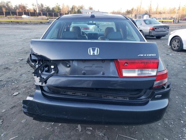 1HGCM66564A069865 - 2004 HONDA ACCORD EX GRAY photo 6